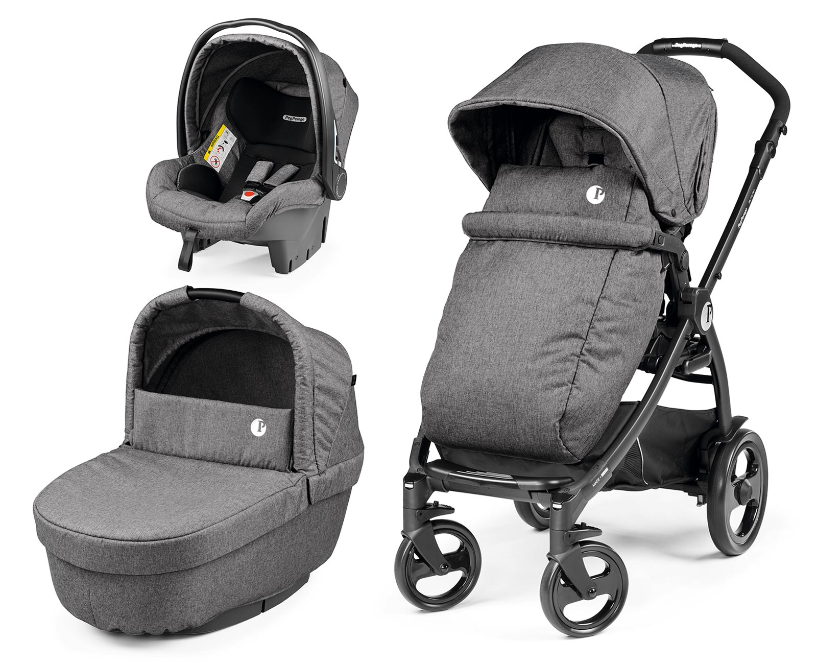 Peg Perego Kinderwagen-Set Futura (inkl. Babyschale) –